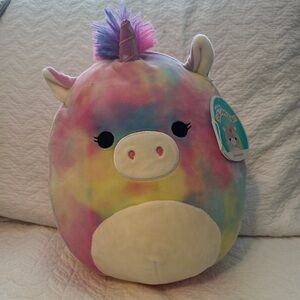 Squishmallows Tie-Dye Unicorn Plush “Esmeralda”